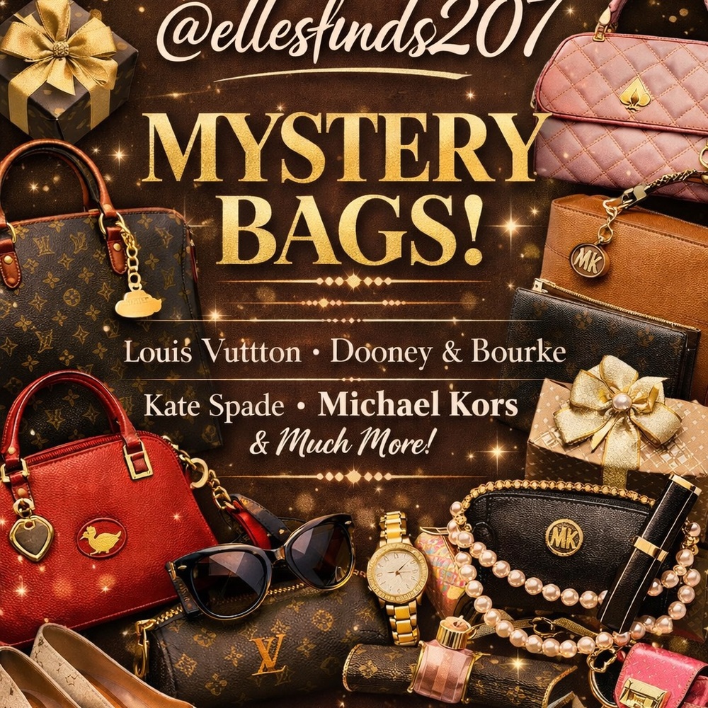 Luxury and Designer Mystery bags!  BIggest bang for your buck!